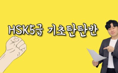 HSK5급 입문/기초탄탄 강의 (인강+카톡 Q&A+첨삭)